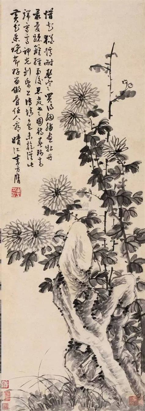 国画菊花|历代画家笔下的“四君子”国画作品欣赏之菊花篇